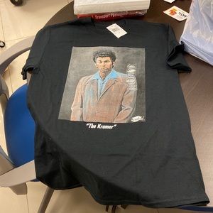 Seinfeld The Kramer brand new t-shirt with tags size black